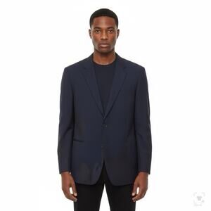 Hugo Boss Einstein Men’s Black 10O% Virgin Wool Blazer 3 Button USA, 46R